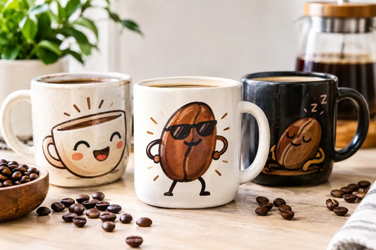 Funny Coffee Lover Mugs With Big Bean Energy