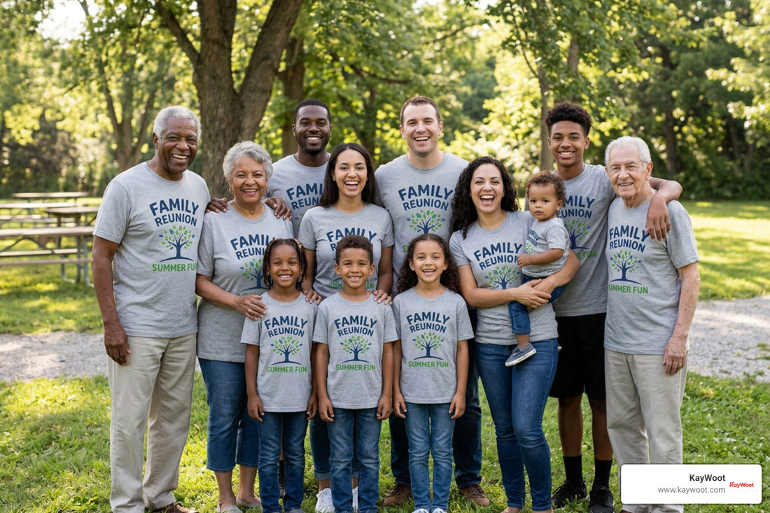 How to Choose and Customize Family Reunion Shirt Templates