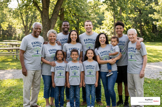 How to Choose and Customize Family Reunion Shirt Templates