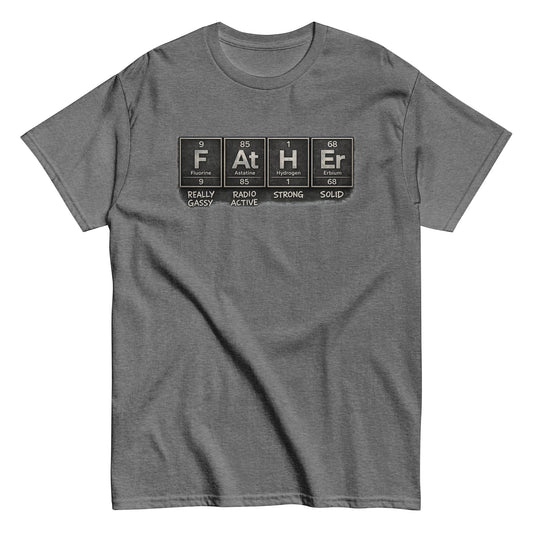 F-At-H-Er: Father Periodic Table T-Shirt