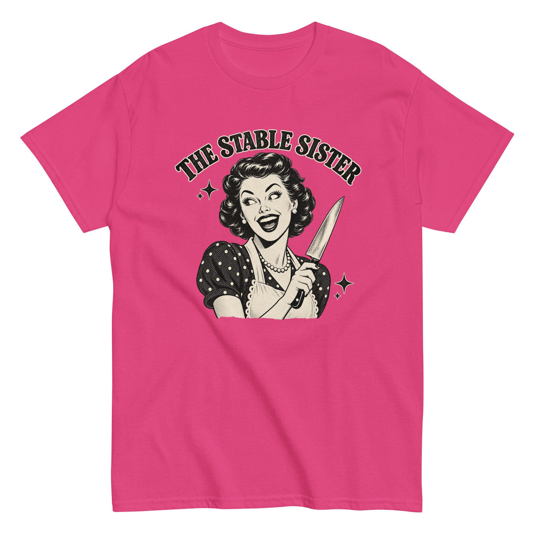 The Stable Sister Retro Tee for Sarcastic Sisters