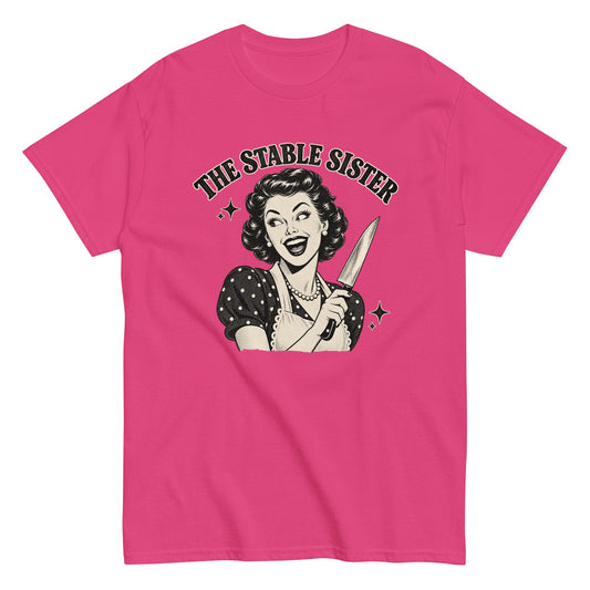 The Stable Sister Retro Tee for Sarcastic Sisters