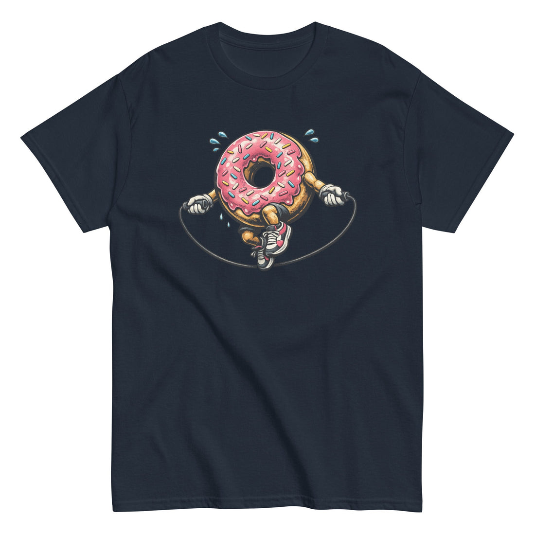 Sprinkle Sprint Donut Jump Rope T-Shirt front view