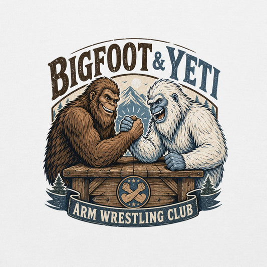 Bigfoot & Alien Cryptid Apparel