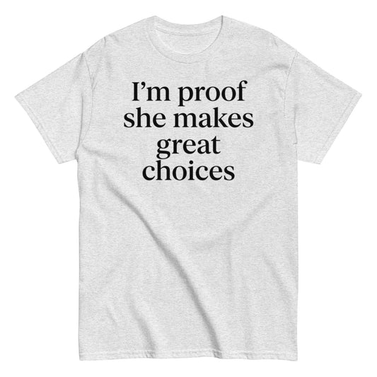 Funny Compliment Tee for Couples - Unisex Fit Cotton Shirt