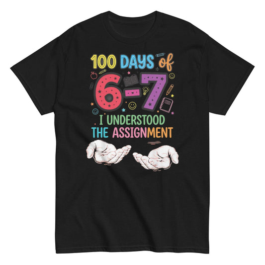 100 Days of School Teacher Shirt - Trendy and comfortable unisex tee