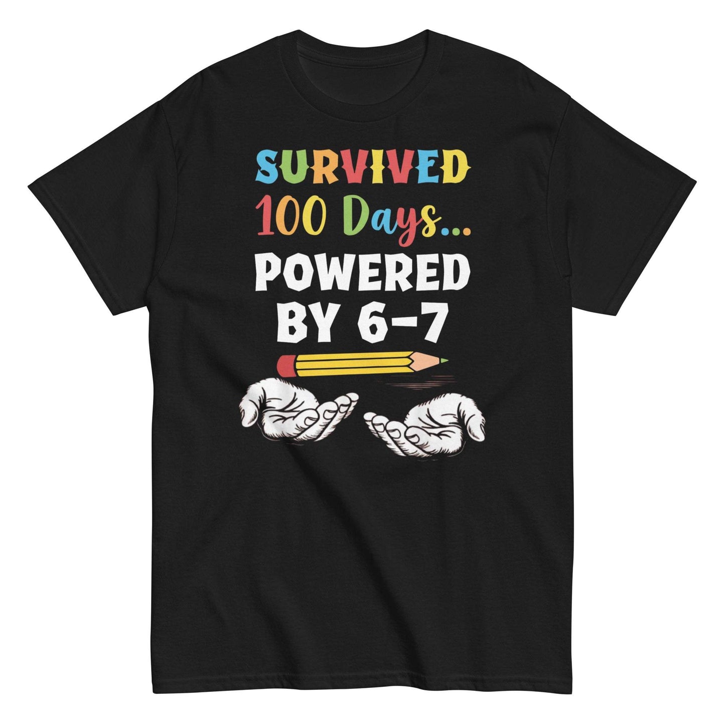100 Days of 6-7 Teacher Shirt for Surviving School Year