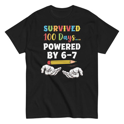 100 Days of 6-7 Teacher Shirt for Surviving School Year