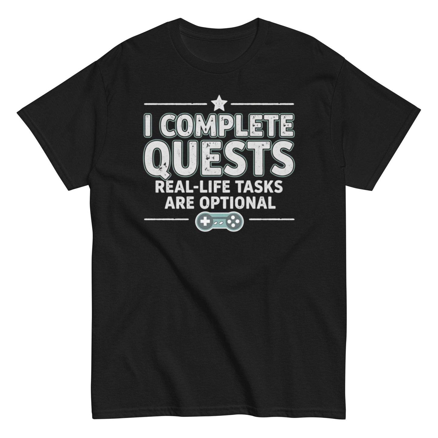 Gamer Quote Tee - Video Game Controller Graphic - Unisex Gift