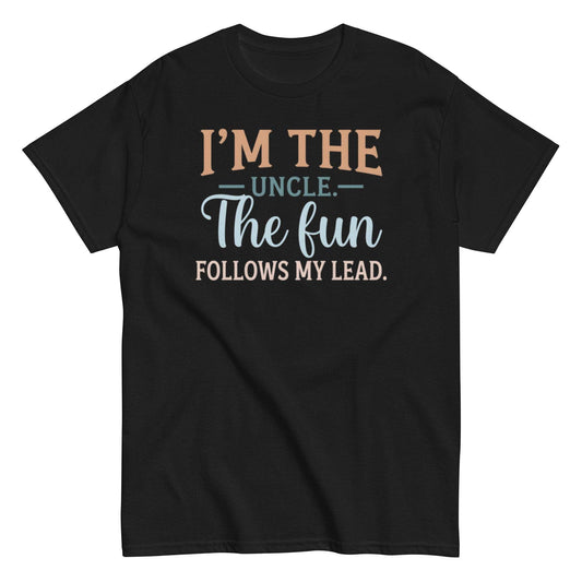 Cool Uncle Fun Leader Shirt - Unisex Tee for Family Vacations