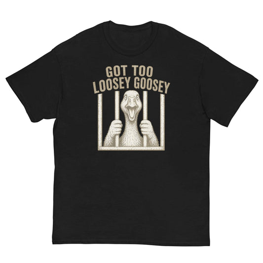 Jailed Goose Behind Bars Unisex Classic Tee