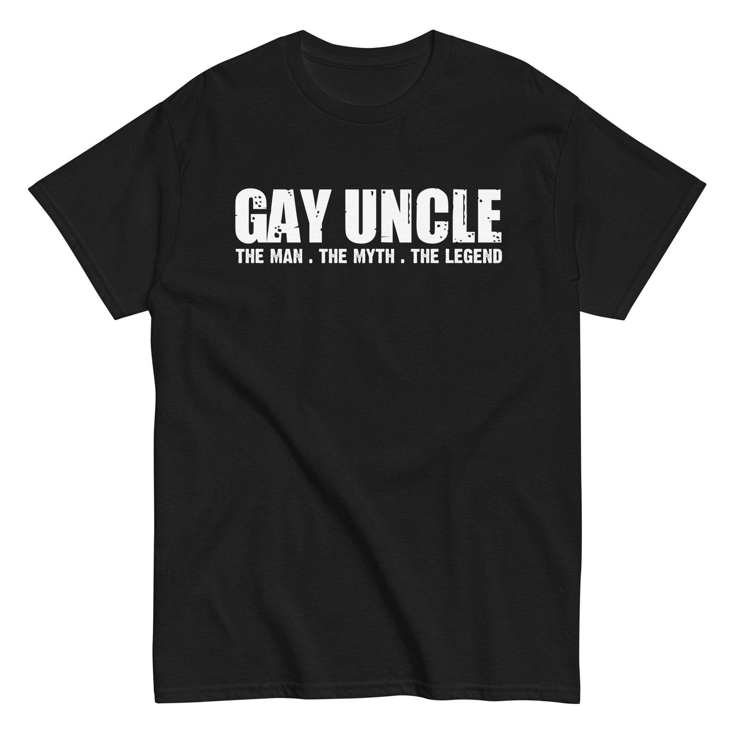 Gay Uncle Tee - Bold and playful shirt for proud uncles and LGBTQ+ supporters