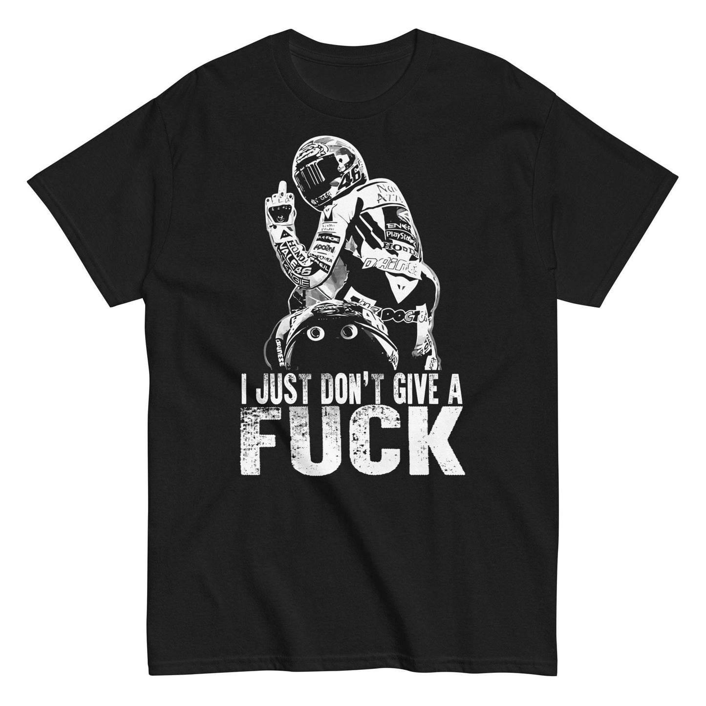 Middle Finger Motorcycle Rider Tee