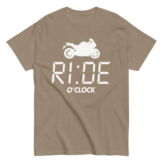 Ride O'clock Motorcycle Tee for Bikers and Riders