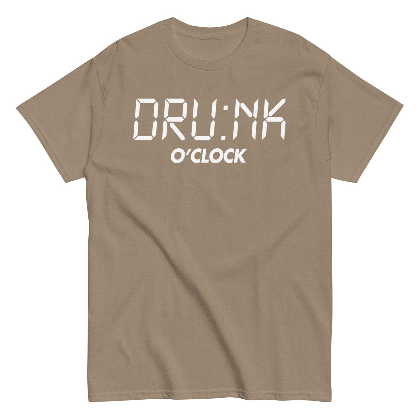 Drunk O'clock Graphic Tee - Bold graphic and playful message on a 100% cotton shirt