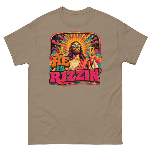 Groovy Jesus Peace Sign Tee for Funny Christian Gifts