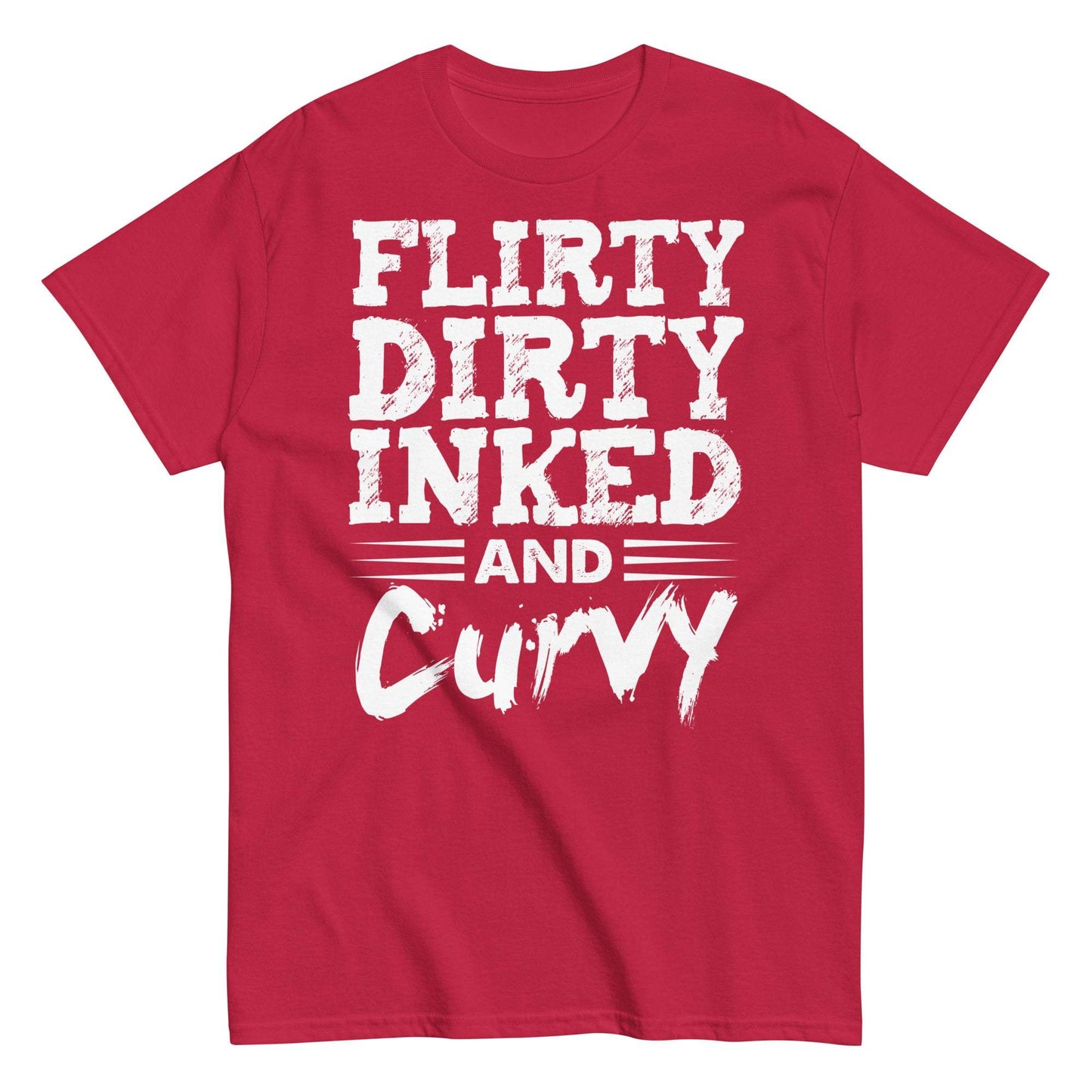 Inked and Curvy Flirty Unisex Classic Tee