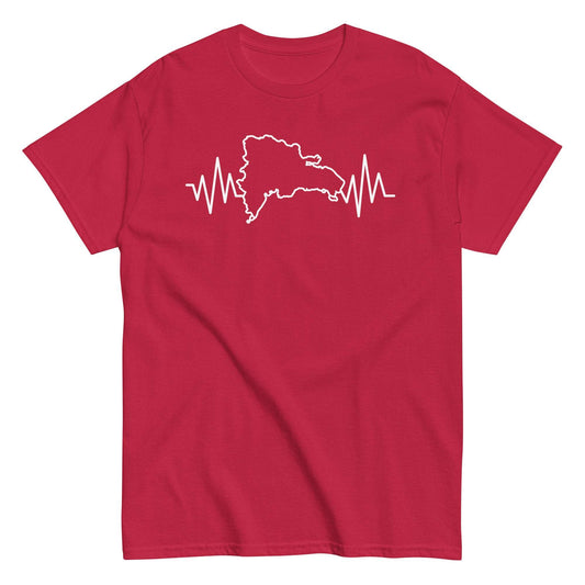 Dominican Republic Heartbeat Tee