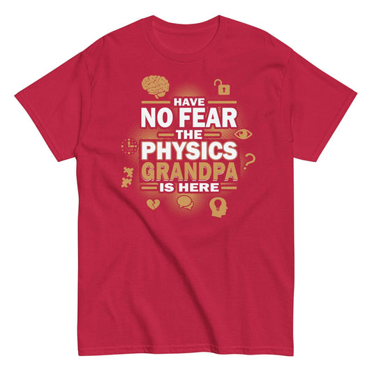 Physics Grandpa Tee for Science Lovers