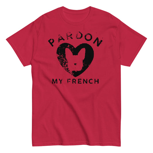 French Bulldog Owner Tee - 100% cotton, playful design
