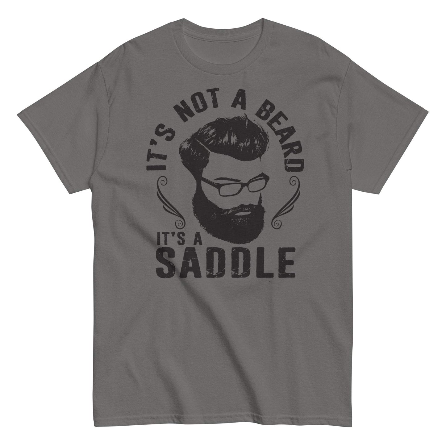 Saddle Tee for Bearded Riders