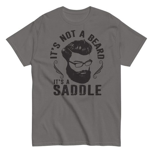 Saddle Tee for Bearded Riders