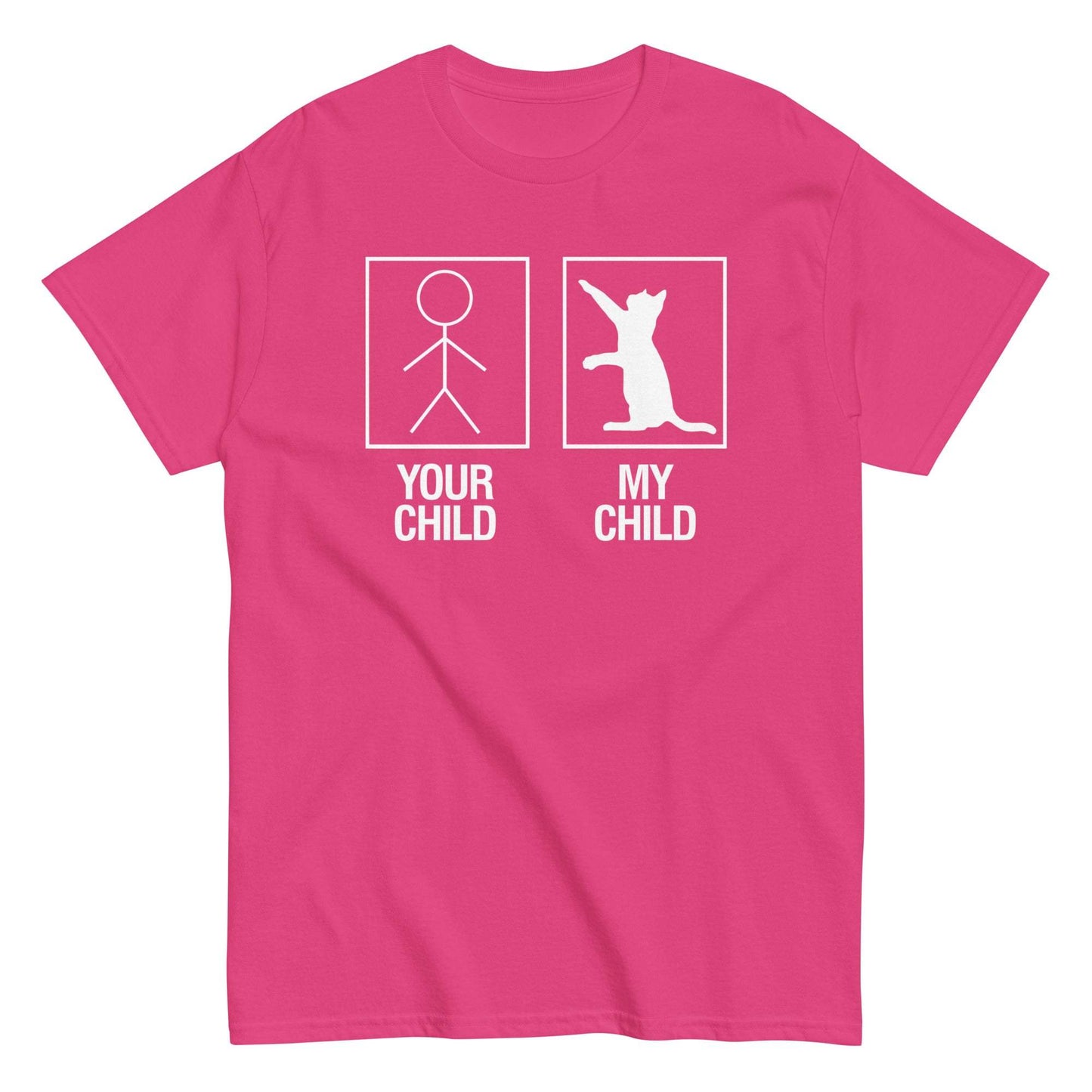 Unisex cat lover tee in various sizes and colors