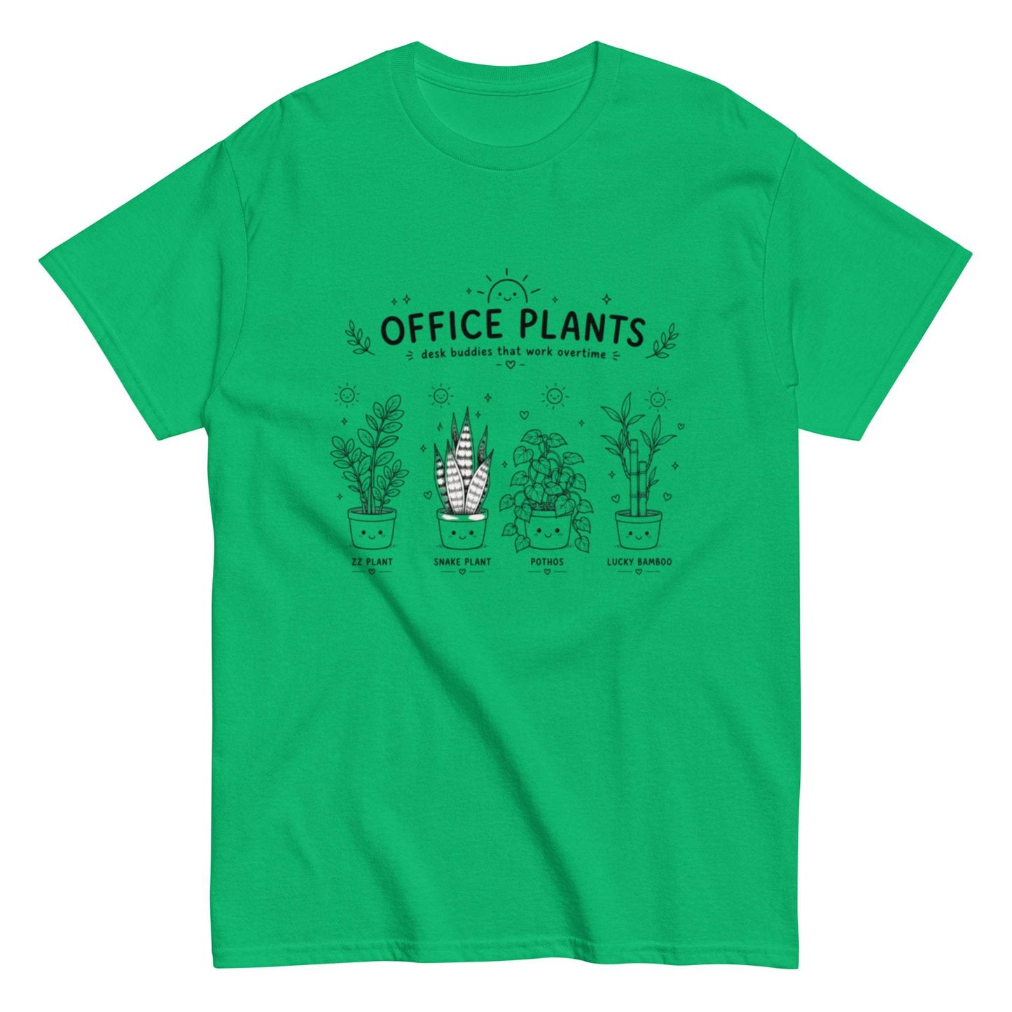 Trendy office plants tee for garden and plant lovers