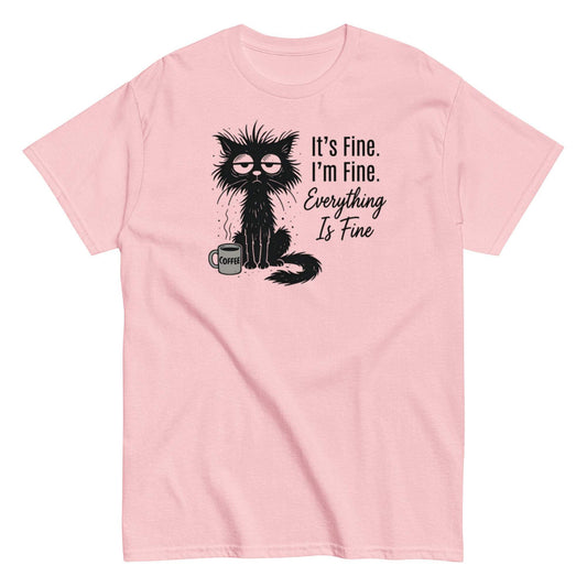 Everything Is Fine Shirt - Funny Anxiety Tee
