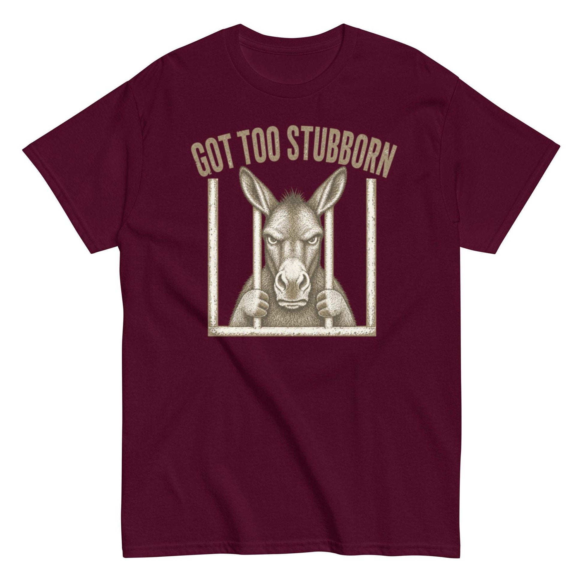 Mule Behind Bars Unisex Classic Tee - GOT TOO STUBBORN