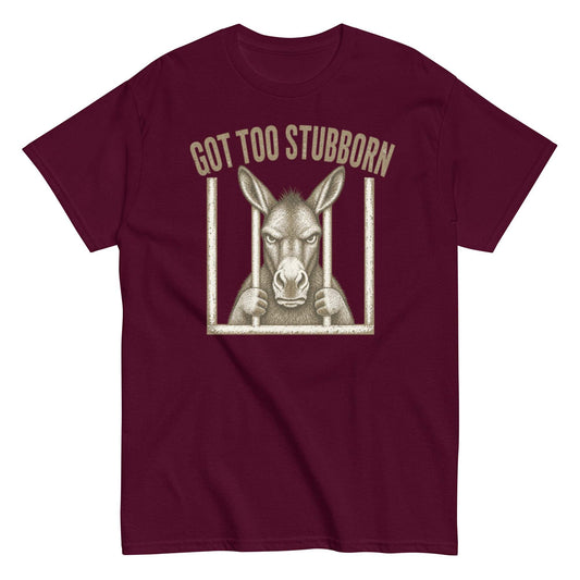 Mule Behind Bars Unisex Classic Tee - GOT TOO STUBBORN