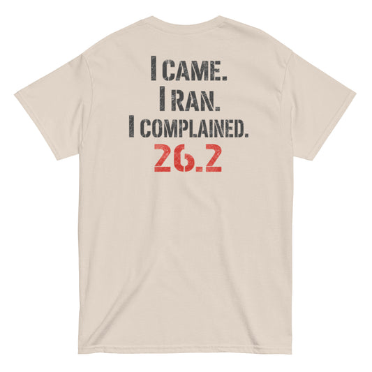 Marathon runner 26.2 unisex tee