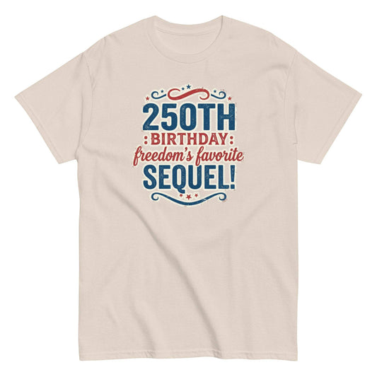 USA 250th Anniversary Tee - Funny 4th of July Patriotic T-Shirt