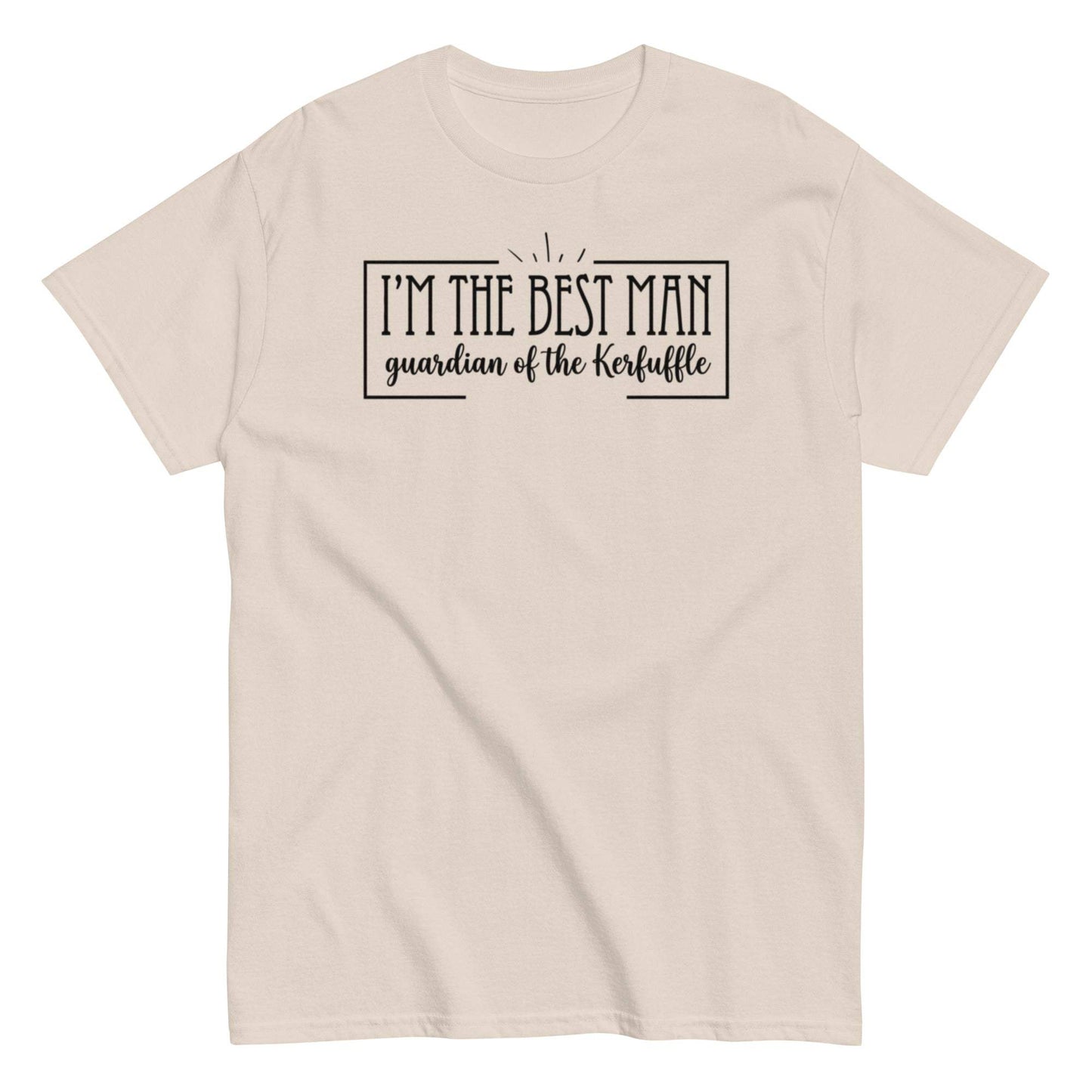 Guardian of the Kerfuffle Unisex Classic Tee - Perfect for weddings, groomsmen, and best men. 100%