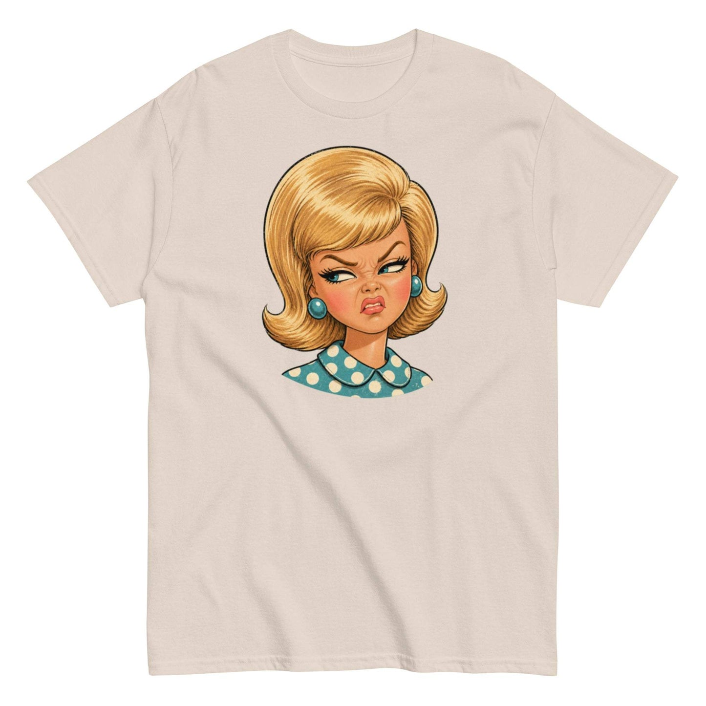 Disgusted scrunch doll stank face tee in multiple sizes and colors