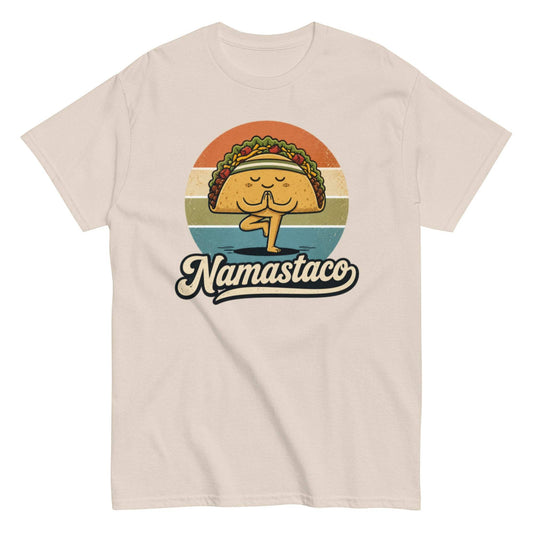 Namastaco Yoga Taco Unisex Classic Tee - Soft & Versatile 100% Cotton Fabric