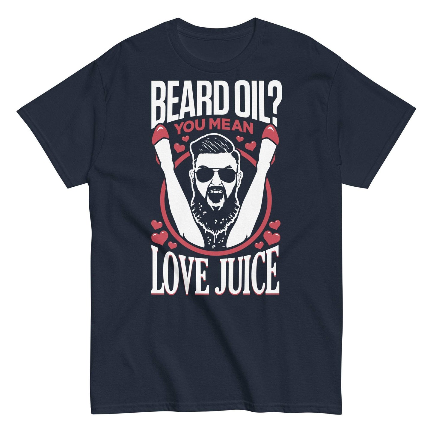 Love Juice Beard Oil Tee for Men