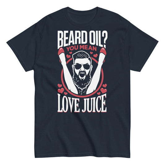 Love Juice Beard Oil Tee for Men