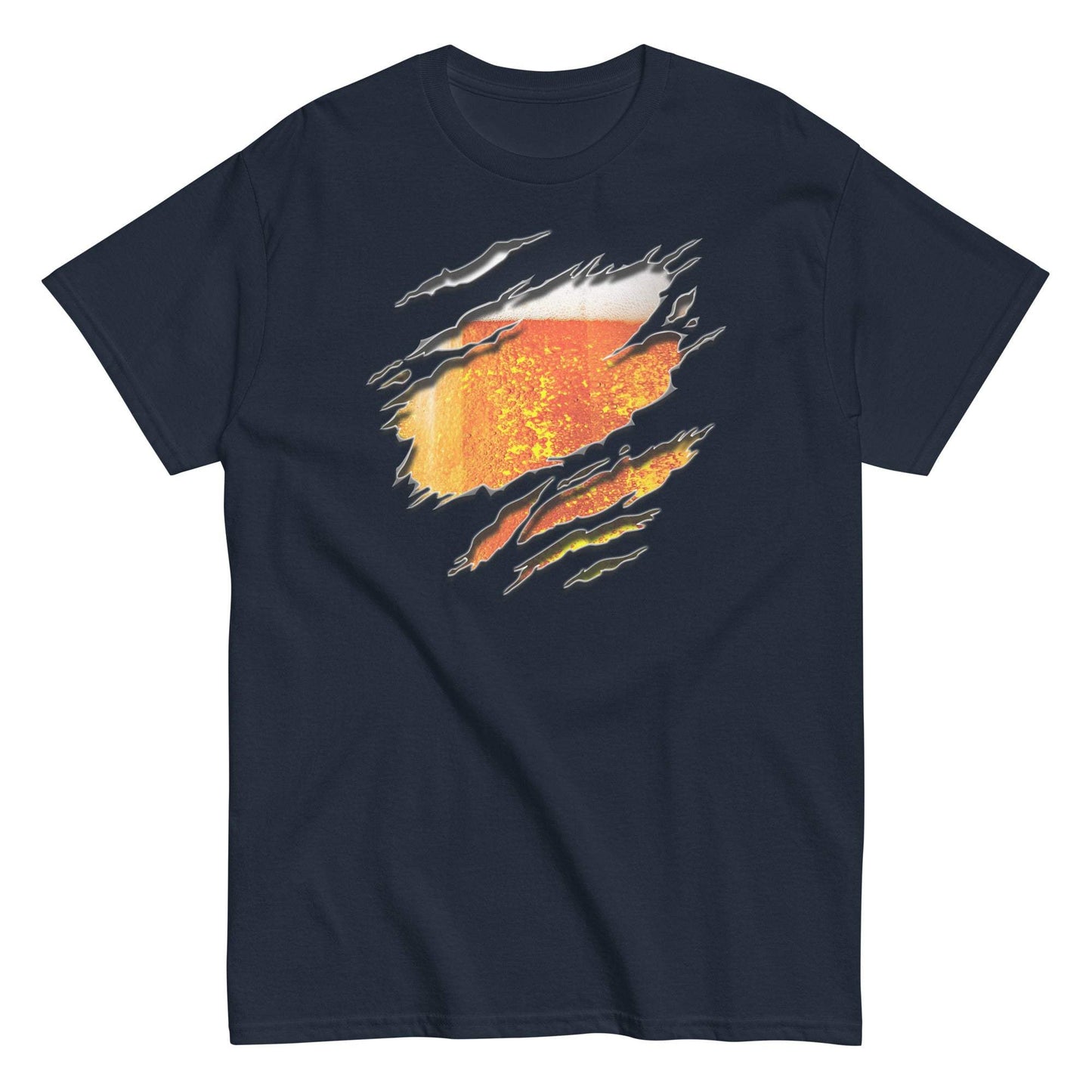 Beer glass graphic tee, perfect for beer lovers and casual drinkers