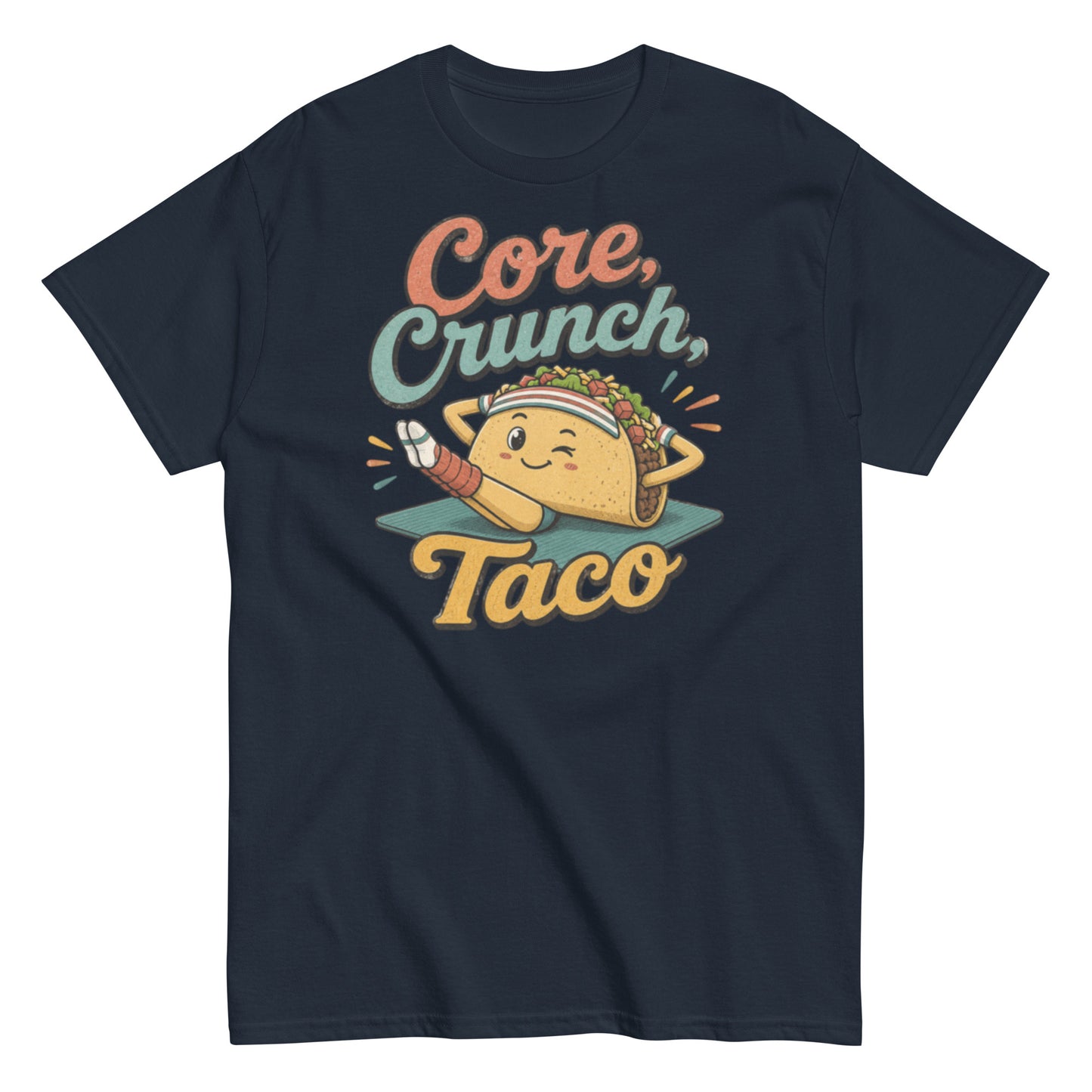 Core Crunch Taco Pilates Unisex Tee