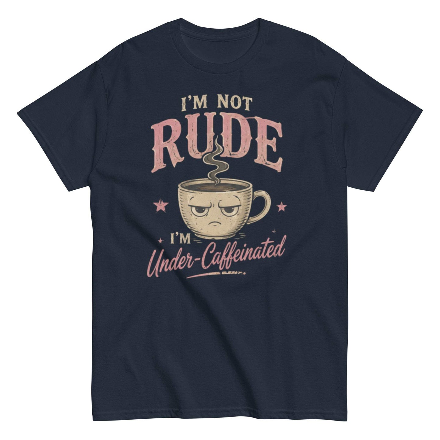 Unisex coffee drinker T-shirt for bold caffeine lovers