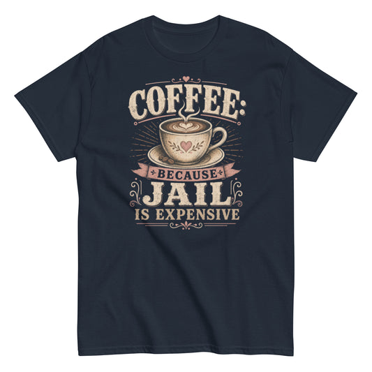 Coffee Because Jail T-shirt