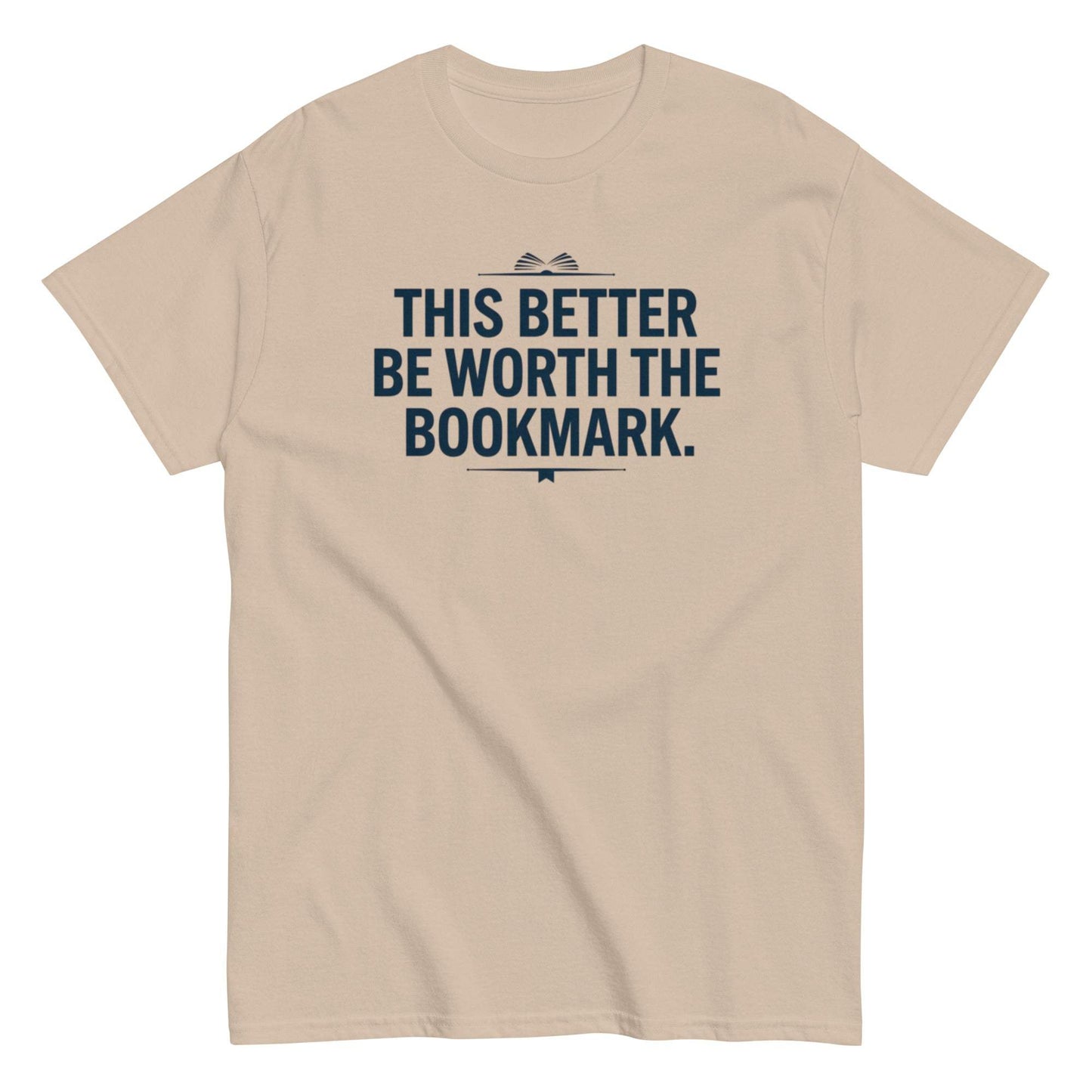 Funny Book Lover Tee - Unisex Classic Fit Cotton Shirt