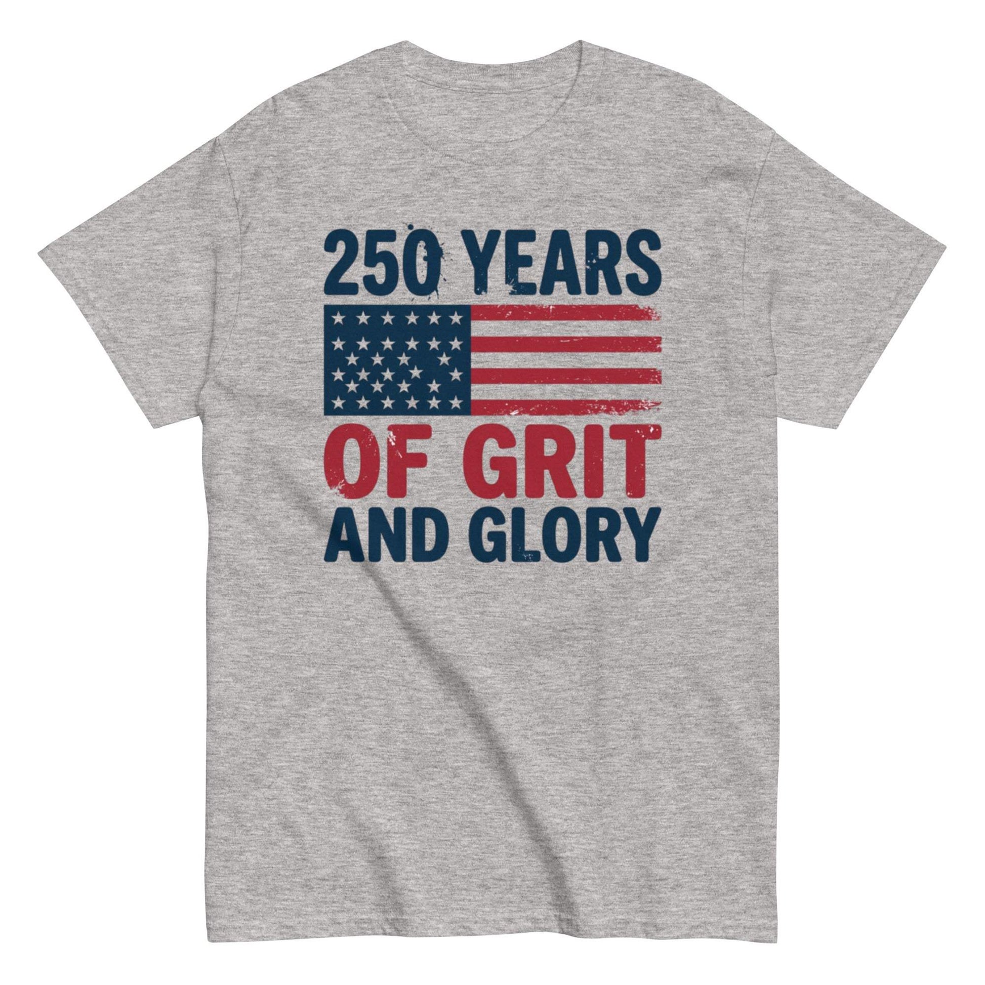 250 Years of American Pride Shirt - Patriotic tee with bold design celebrating USA's 250th
