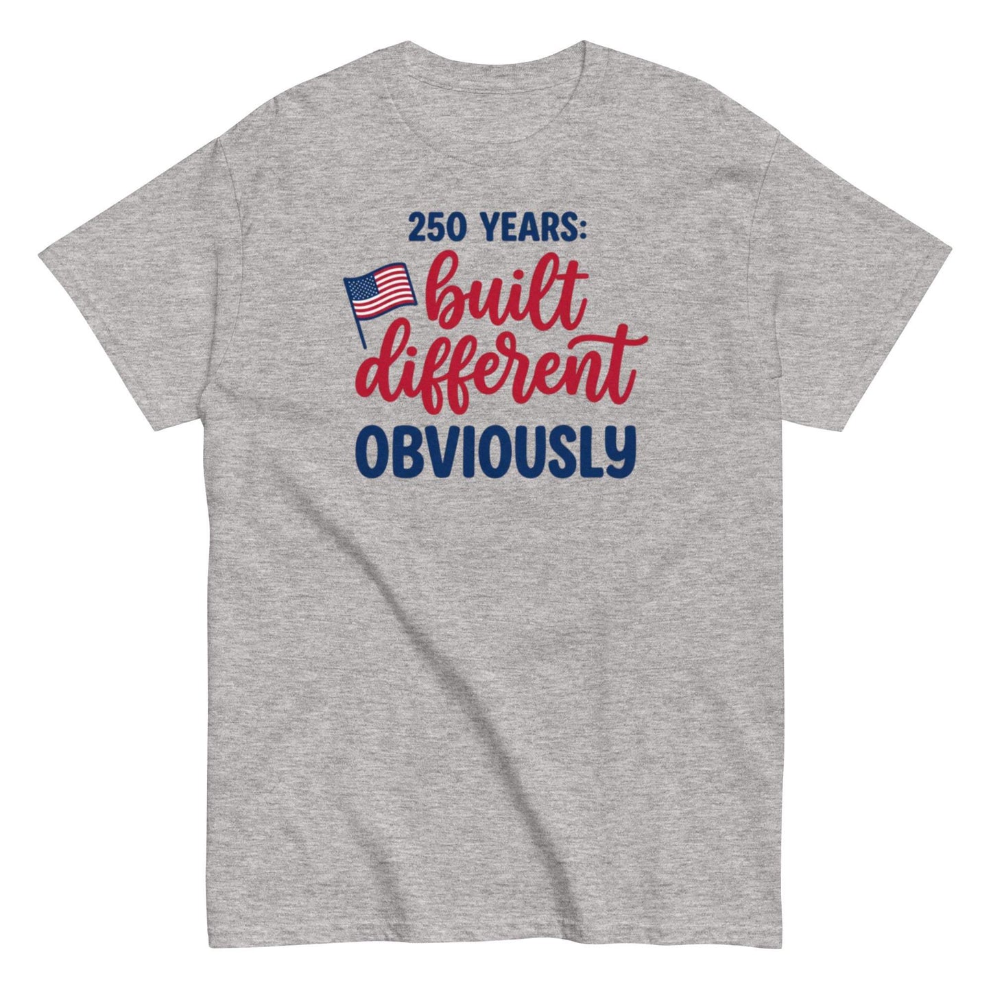 USA 250th anniversary patriotic tee with bold design and high-quality materials