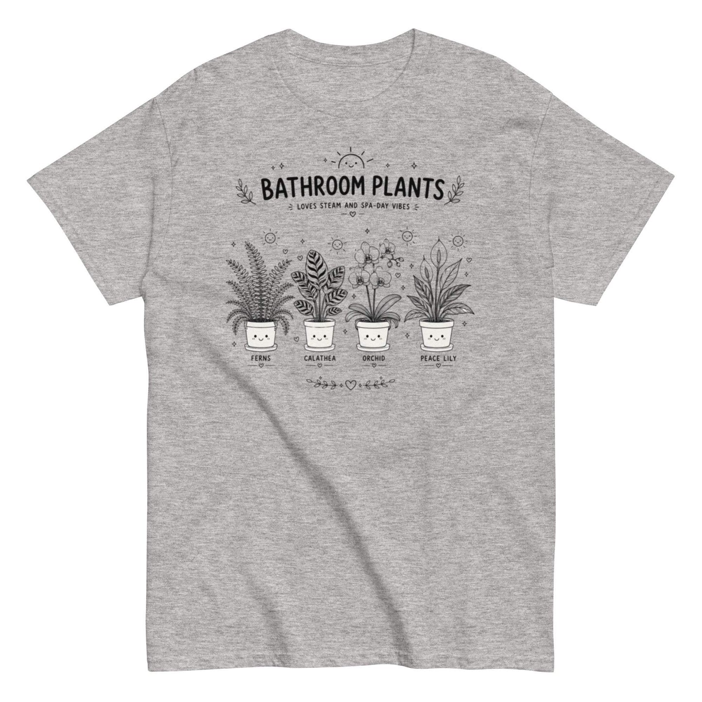 Bathroom Plants Garden Tee for Plant Lovers