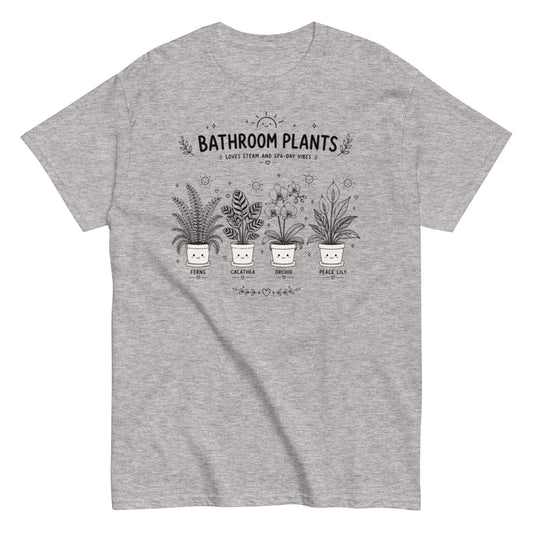 Bathroom Plants Garden Tee for Plant Lovers