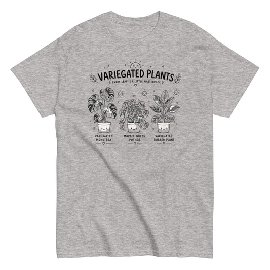Variegated Plants Garden Lover Tee - Structured Style