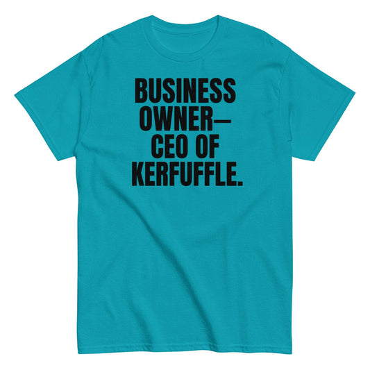 Kerfuffle CEO Unisex Classic Tee - 100% cotton, trendy design