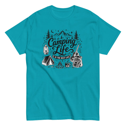 Camping Life Tee for Outdoor Enthusiasts